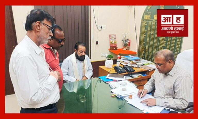 Bikaner: रेलवे अंडर पास निर्माण को लेकर भाजपा नेता व्यास ने यूआईटी सचिव को सौंपा ज्ञापन